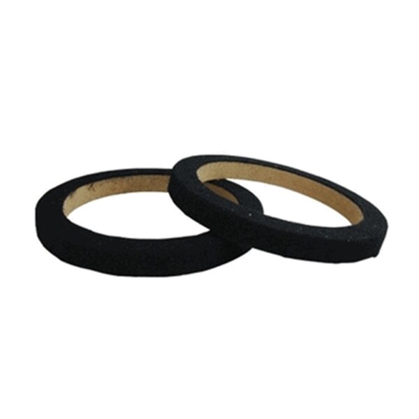 Wholesale House Nippon 6.5 in. Wood Speaker ring with black carpet- Sold in Pairs RING065CBK - main